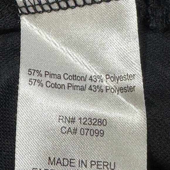 Travis Mathew Black Floral Outdoor Performance Golf Polo Collar Shirt Large - Picture 8 of 9